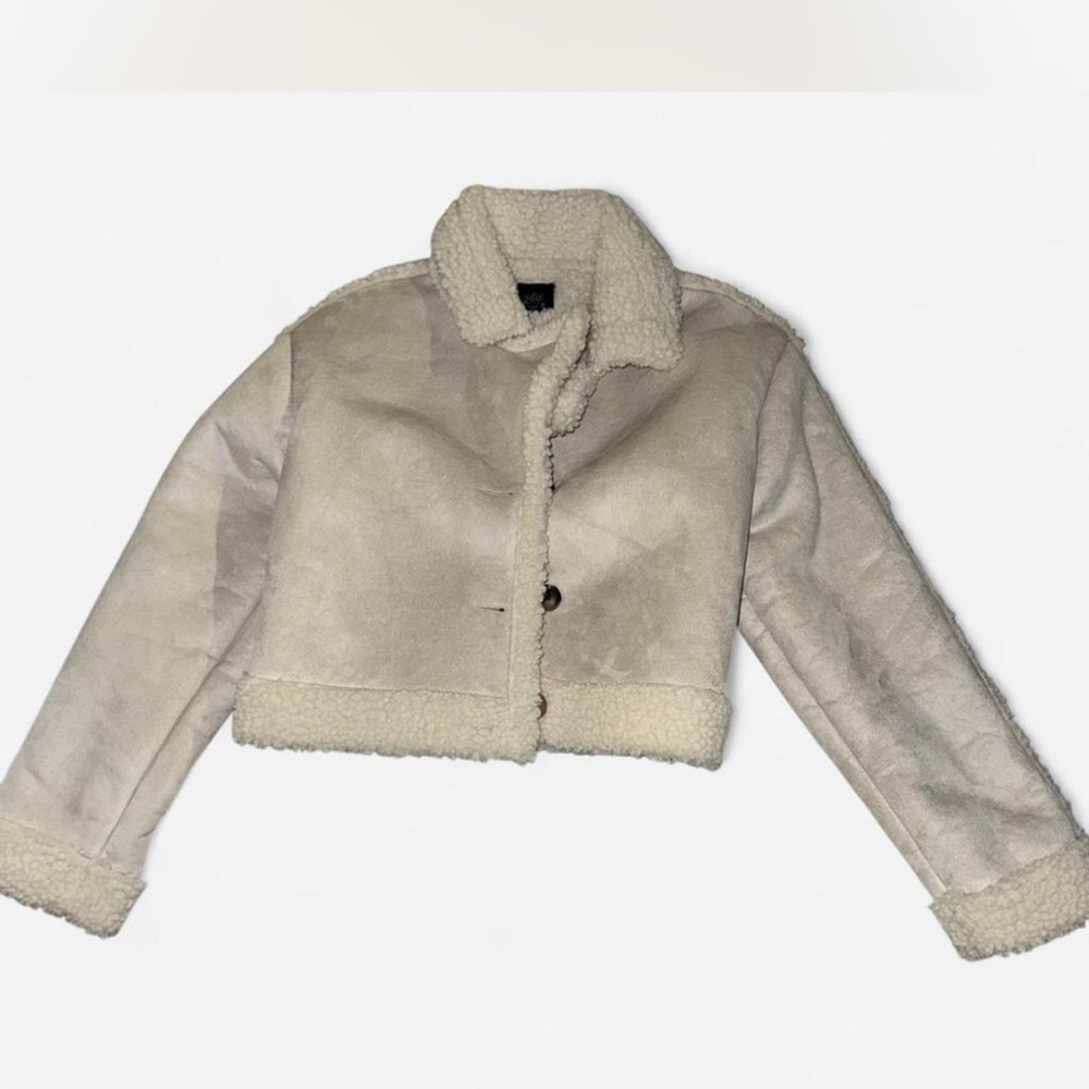 Wild Fable cropped suede Jacket